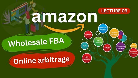 AMAZON FBA WHOLESALE AND ARBITRAGE FULL COURSE LECTURE #03