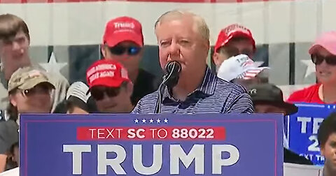 Lindsey Graham Booed Off The Stage at MAGA Rally Near His South Carolina Hometown