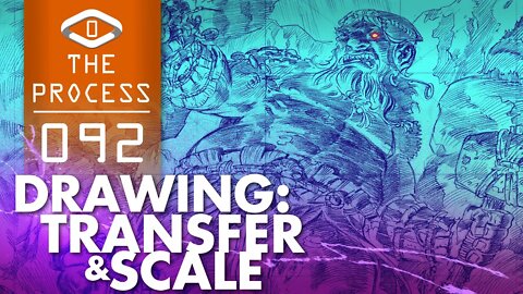 DRAWING: How to TRANSFER + SCALE Your Art