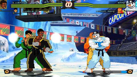 MUGEN - JUSTIN B. & KHAILE M. vs. Snow Man & Pumpkin Man - Download