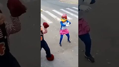 DANÇARINOS SUPER NINJAS DA CARRETA DA ALEGRIA FURACÃO, DANÇANDO FOFÃO, O MÁSKARA, BEN10 E PATATI