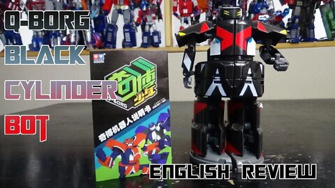 Video Review for the Q Borg Black Cylinder Bot