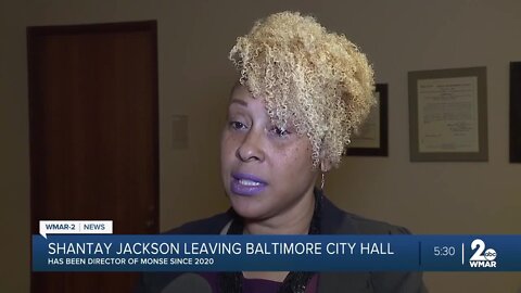 Shantay Jackson stepping down as Baltimore City's neighborhood safety director