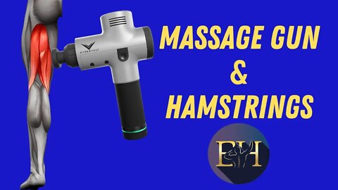 Can a Massage Gun Help Tight Hamstrings? | How to use | #Shorts | Elite Healers Sports Massage NYC