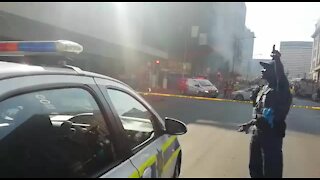 UPDATE 3 - Confusion over cause of fire in Joburg building (bGB)