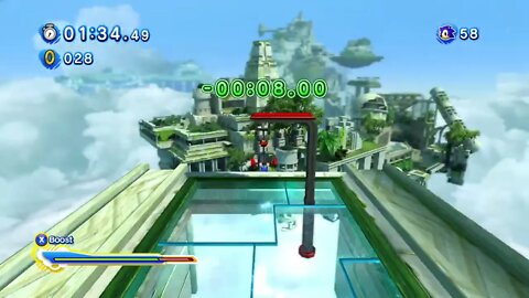 Sonic Generations: Modern Sky Sanctuary Zone