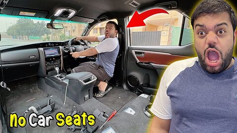 Gari Ki Seats Utar Ke Gari Chalai 😱 | Please Yeh Ghar Par Try Mat Karna 🙏🏼