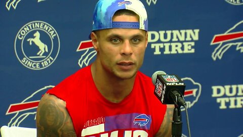 Poyer on Bills: "I'm grateful for this organization."