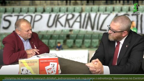 Grzegorz Braun: Nie znamy szczegółów szykowanego traktatu Polska - Ukraina, kibice Śląska Wrocław spontanicznie zaangażowali się w akcję Stop Ukrainizacji Polski