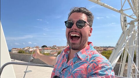 France LIVE: Ferris Wheel in Sunny Antibes