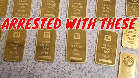 Chinese Woman Arrested At US Border With $28K In Gold Bars!