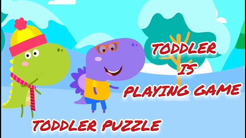 Toddler puzzle /Dino explorer/kids games