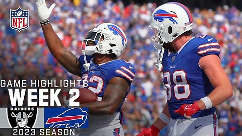 Las Vegas Raiders vs. Buffalo Bills Game Highlights | NFL 2023 Week 2