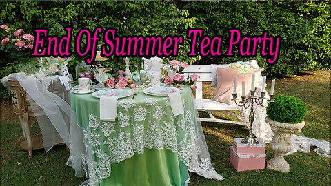 Elegant Graden Tea Party.