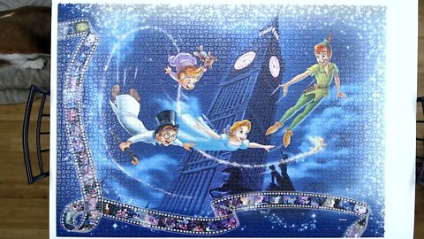 Peter Pan 40,320 Piece Jigsaw Puzzle Time Lapse