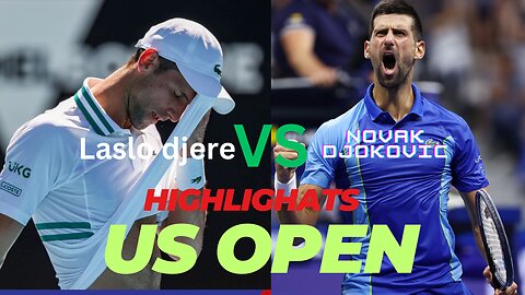 Laslo Djere vs. Novak Djokovic Highlights | 2023 US Open Round 3