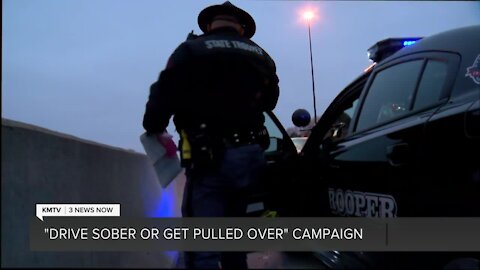 Nebraska law enforcement agencies stepping up presence for Drive Sober or Get Pulled Over campaign