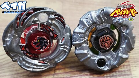 DARK KNIGHT DRAGOOON LW160BSF vs BANDIT GOLEM DF145BS - Metal Fight Beyblade Zero G メタルファイトベイブレード