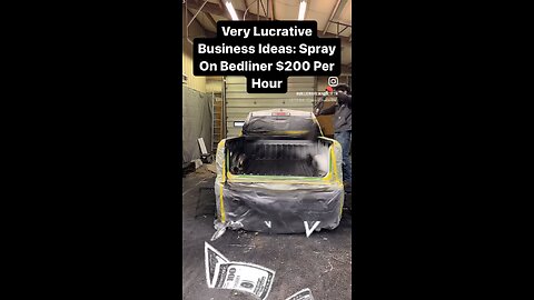 Lucrative Business Ideas: Spray-On Bedliner