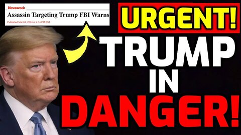 3/6/24.. BOOM - FBI WARNS Trump ASSASSINS On The LOOSE Near MIAMI..