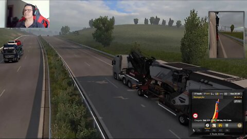 EURO TRUCK SIMULATOR 2 #24 ANTES DE CHEGAR AO FIM TINHA DE LEVAR COM MAIS 2 MULTAS SÓ A MIM