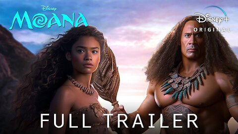 MOANA Live Action - Official Trailer (2024) Zendaya, Dwayne Johnson | Disney+