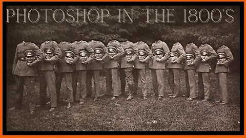 Photoshop in the 1800's - #Shorts