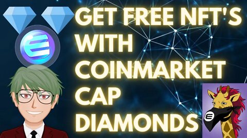 BUYING ENJIN FREE DAPPER GIRAFFE NFT WITH COINMARKETCAP DIAMONDS