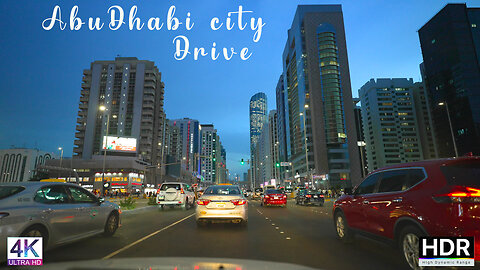 AbuDhabi city Drive HDR