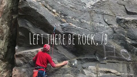 Långbeta: Left there be rock, 7b @ Skevik