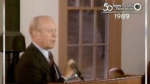 President Ford | "Either the Republican or Democrat Political Party Will Nominate a Man for President and a Woman for Vice President. And In That Term of Office the President Will Die and the Woman Will Become President by Law.