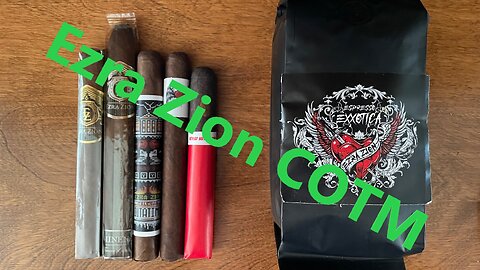 Ezra Zion Cigar and coffee of the Month Club April '23