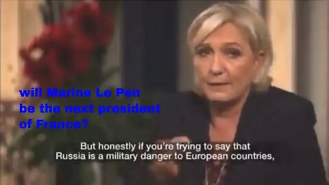 French Election- Who is Marine Le Pen?