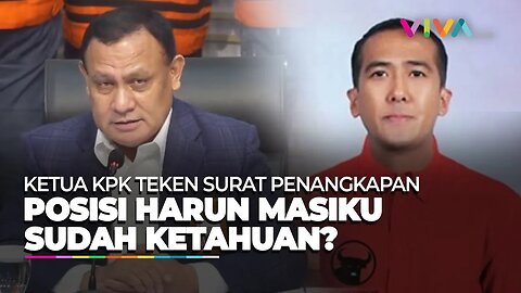 Firli Bahuri Tandatangani Surat Perintah Penangkapan Harun Masiku