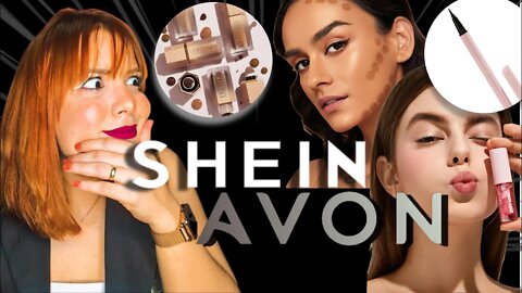 TESTEI A MAQUIAGEM DA SHEIN [SHEGLAM] e da AVON + comprinhas diversas