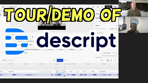 Tour/Demo of Descript App and Q&A with Margaret Ereneta, Podcast Producer