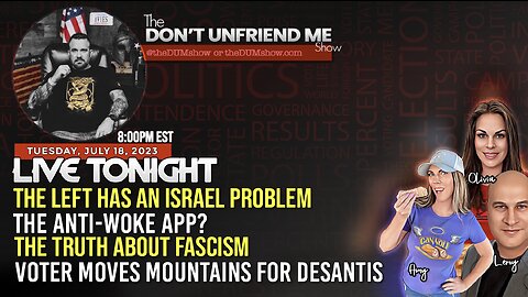 Tonight 8PM Eastern: The Don’t Unfriend Me Show Live!