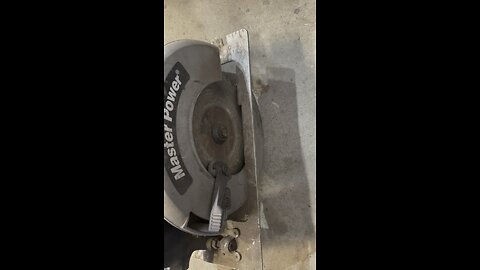 Power Master air powered skill saw