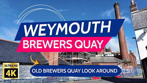 WOW! This Place Is AMAZING Weymouth UK Historic Old Brewers Quay - And Brewery