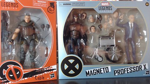 Marvel Legends Magneto & Professor X-Men and Cable 20th Anniversary Action Figure Review