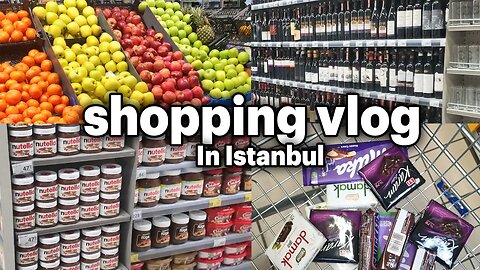 shopping vlog in istanbul - shopping with me