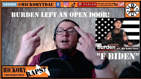 DRUNK MAGICIAN'S RAP DESTROYS BIDEN IN 16 Bars | Burden - "F Biden" Feat. HickoryTDAU