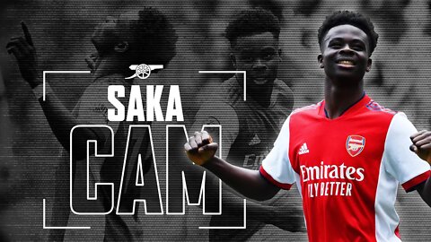 Bukayo Saka Cam | Manchester United vs Arsenal (3-1) | Goals, skills, flicks, tricks and more!