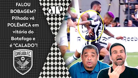 "QUÊ? VOCÊ TÁ DOIDO? ISSO AÍ..." Pilhado é "CALADO" após VER POLÊMICA em VITÓRIA do LÍDER Botafogo!