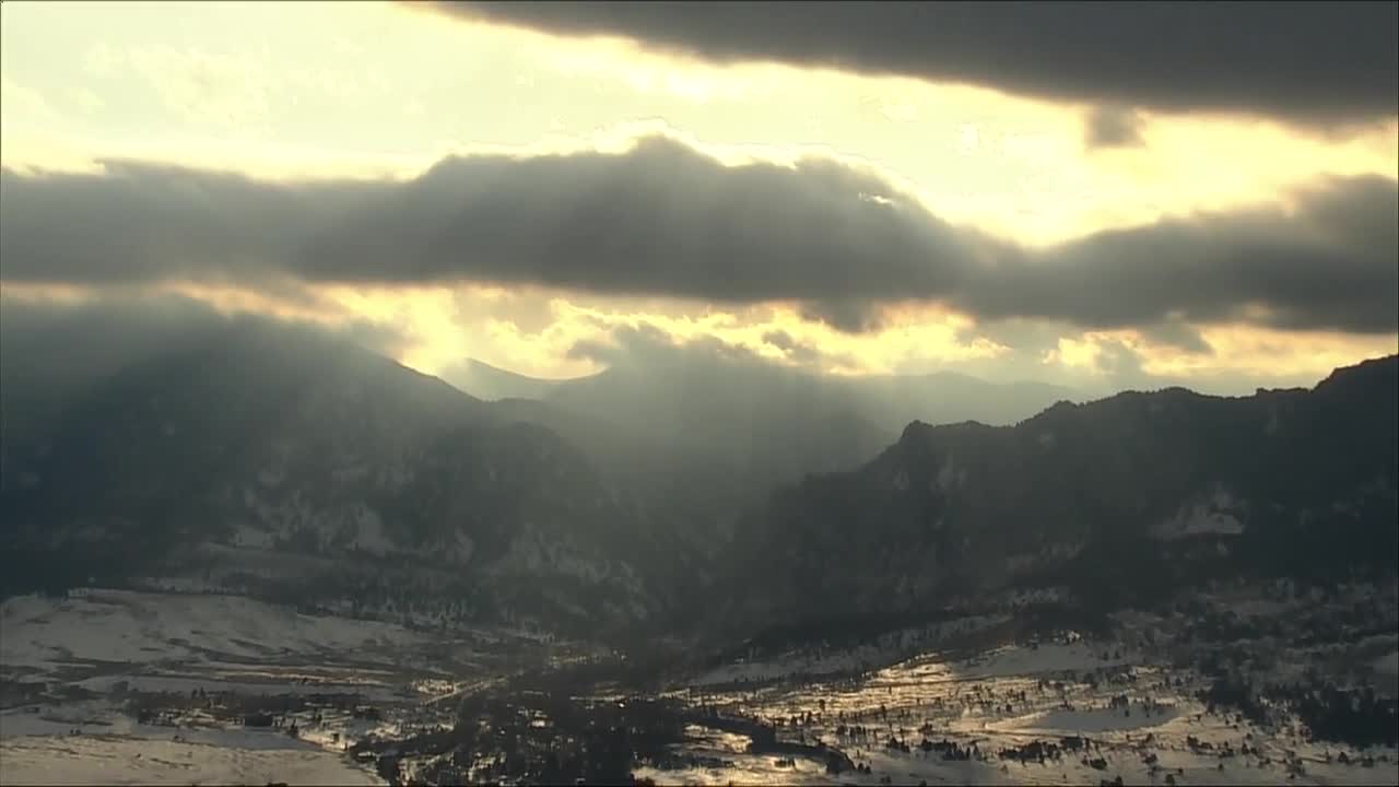 It's the first day of November, Colorado. Here's a beautiful sunset over the Foothills to celebrate!