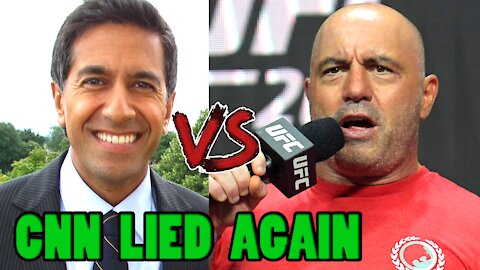 Joe Rogan confronts Sanjay Gupta about CNN ‘LIES’. FAKE NEWS