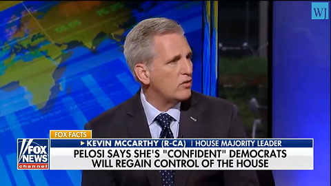 House Majority Leader Delivers Blunt Bad News to Nancy Pelosi