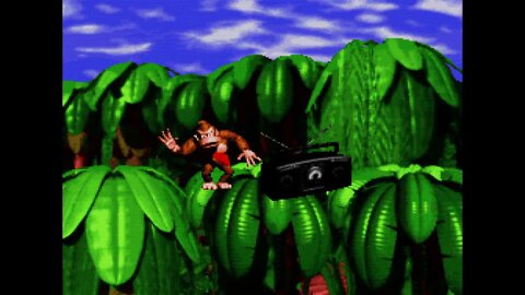 Donkey Kong Country (USA) (Rev 2) - Super Nintendo - Live com MiSTer FPGA