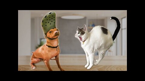 WORLD BEST FUNNIEST🤣 Animal vs dog vs men 🤣 funny video> Don't Try Laughing 🤣 clips