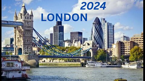 London City Tour 2024 | 4K HDR Virtual Walking Tour around the City | London Winter Walk 2024